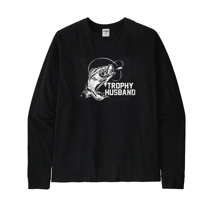 TROPHY HUSBAND FISHING Long Sleeve T-Shirt