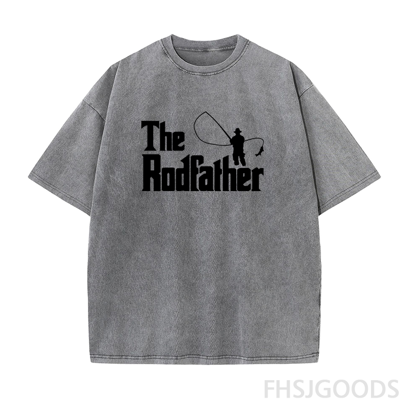 The Rodfather Unisex Distressed T-Shirt