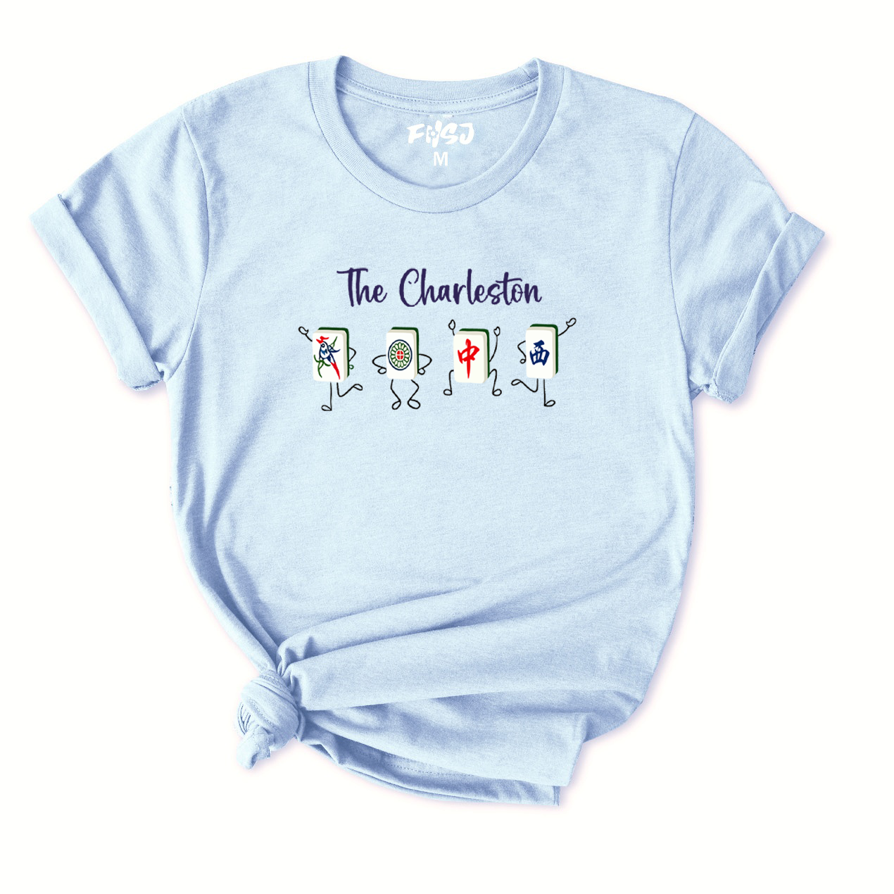 Mahjong Charleston Dance Party T-Shirt for Women