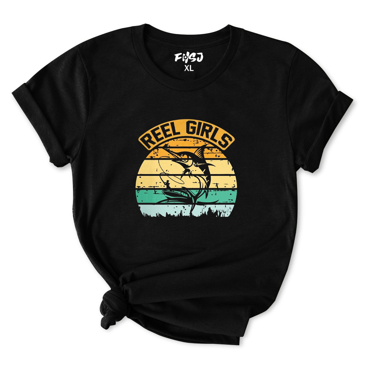 Reel Girls Fish T-Shirt for Women