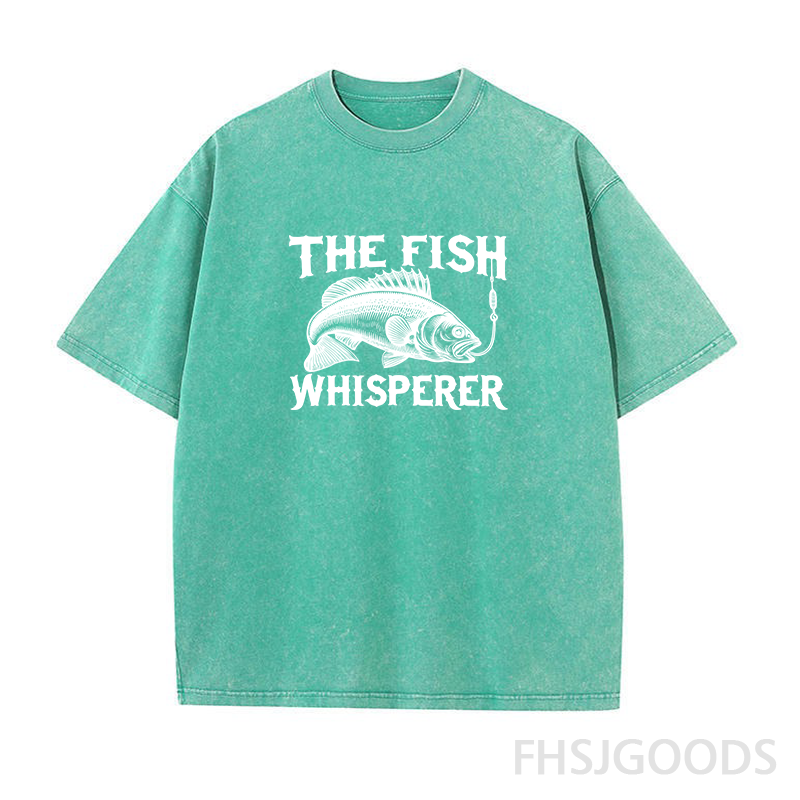 The Fish Whisperer Unisex Distressed T-Shirt