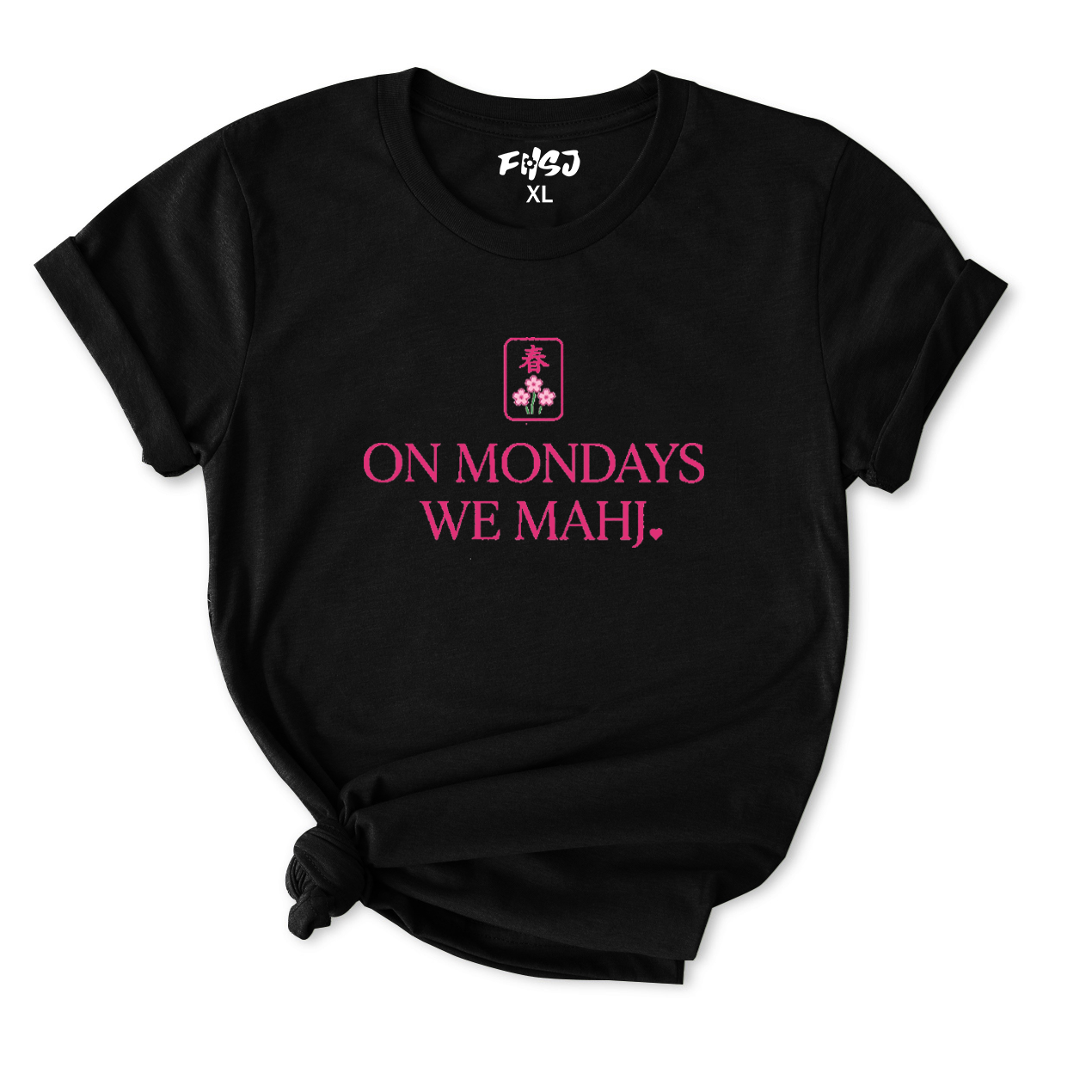 On Mondays We Mahjong T-Shirt for Women