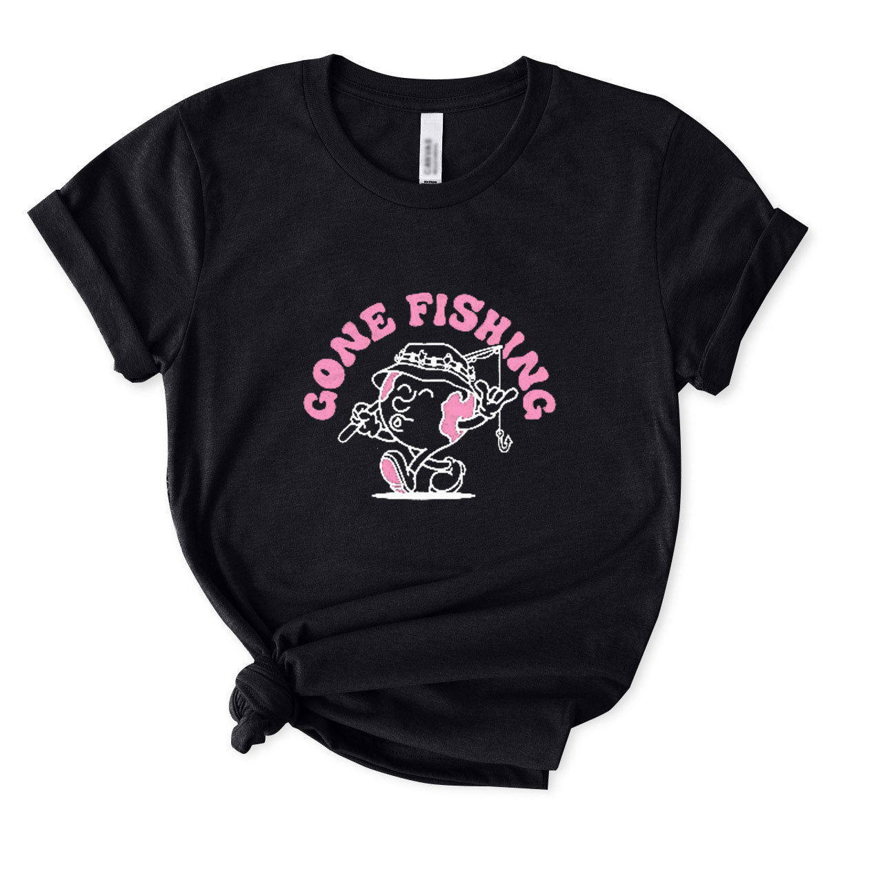 Gone Fishing T-Shirt for Women