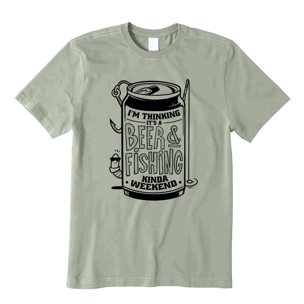 beer and fishing T-Shirt