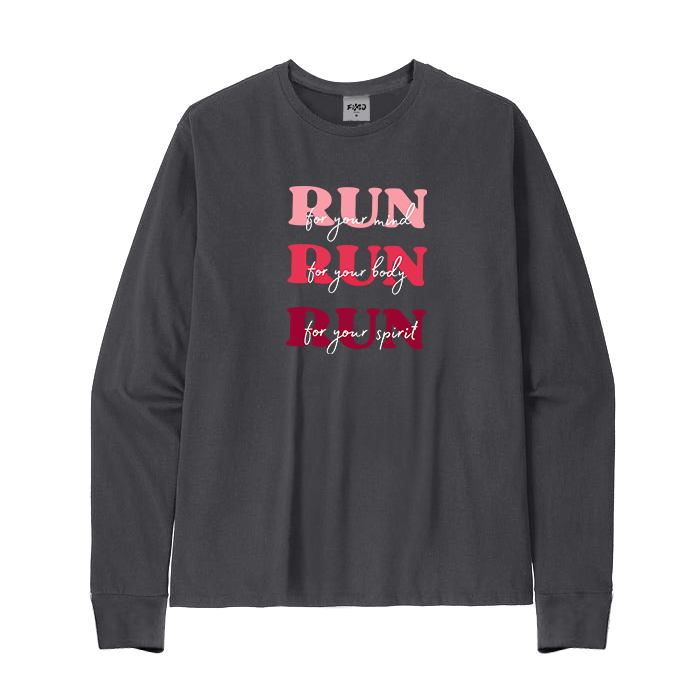 Run For Your Mind Long Sleeve T-Shirt