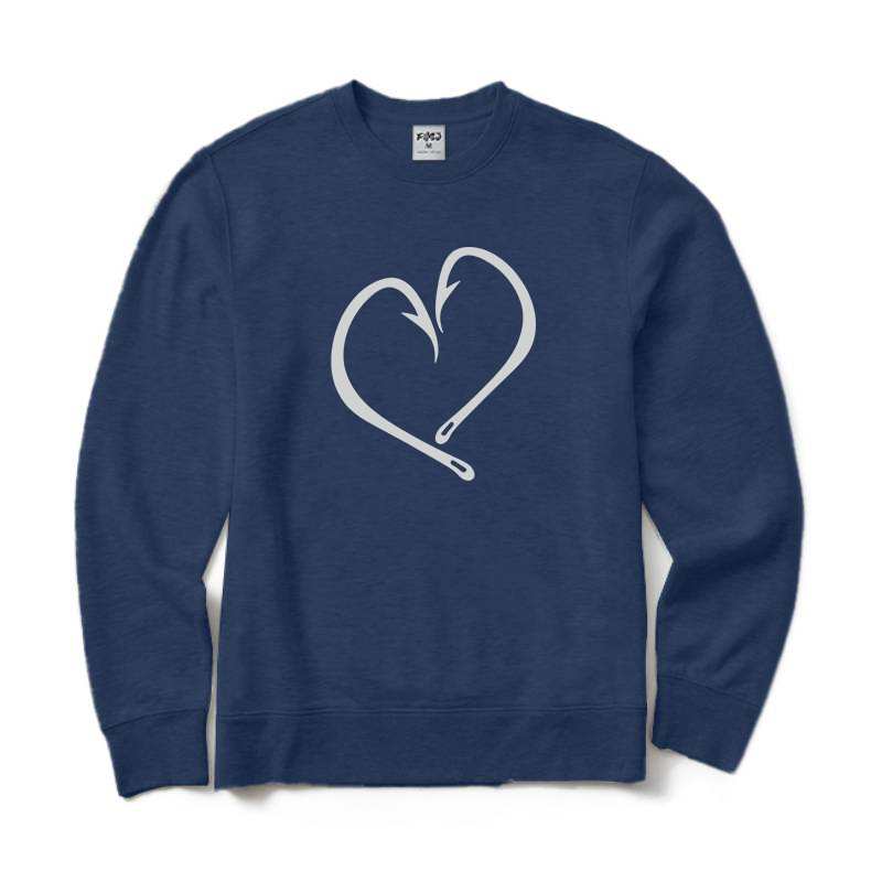 Fishing Love Crewneck Sweatshirt