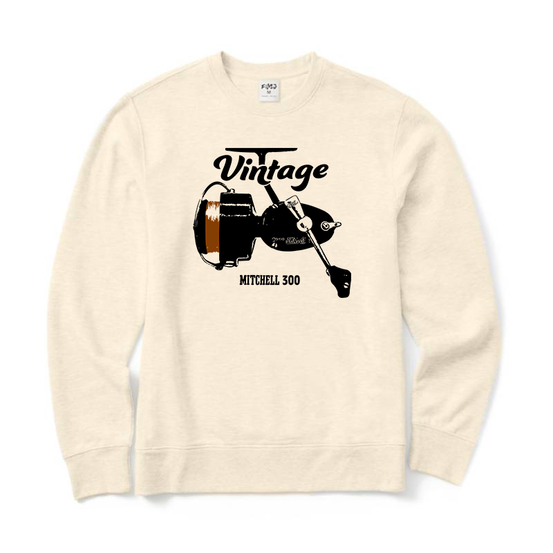 Vintage Mitchell 300 Fishing Reel Crewneck Sweatshirt