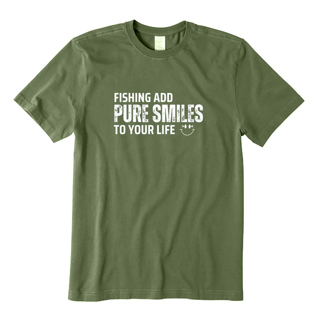 Fishing Add Pure Smile To Your Life T-Shirt