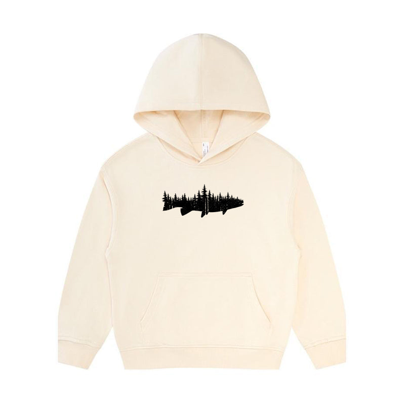Fish Forest Landscape Kid's Hoodie