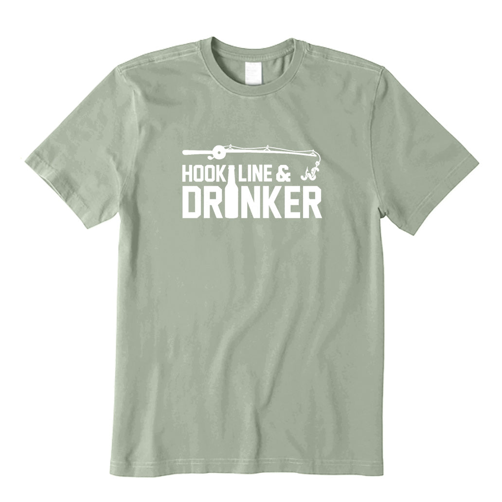 Hook Line and Drinker Fishing T-Shirt