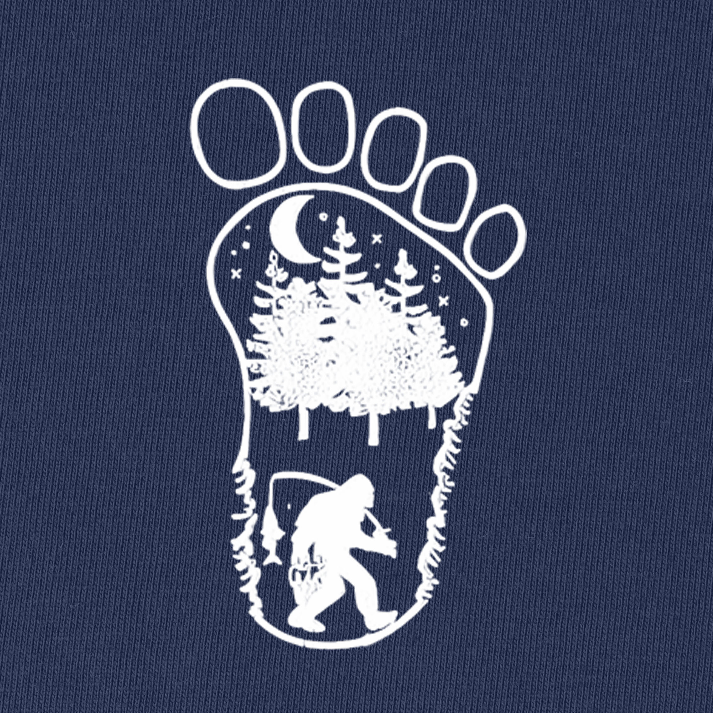 Bigfoot Fishing T-Shirt