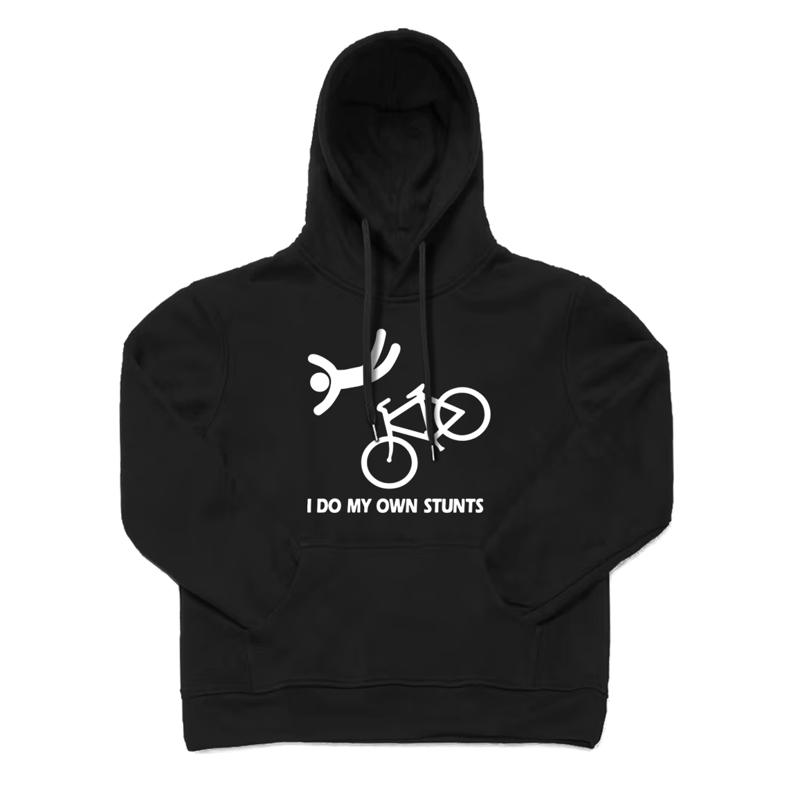 Funny Bike Stunt Hoodie