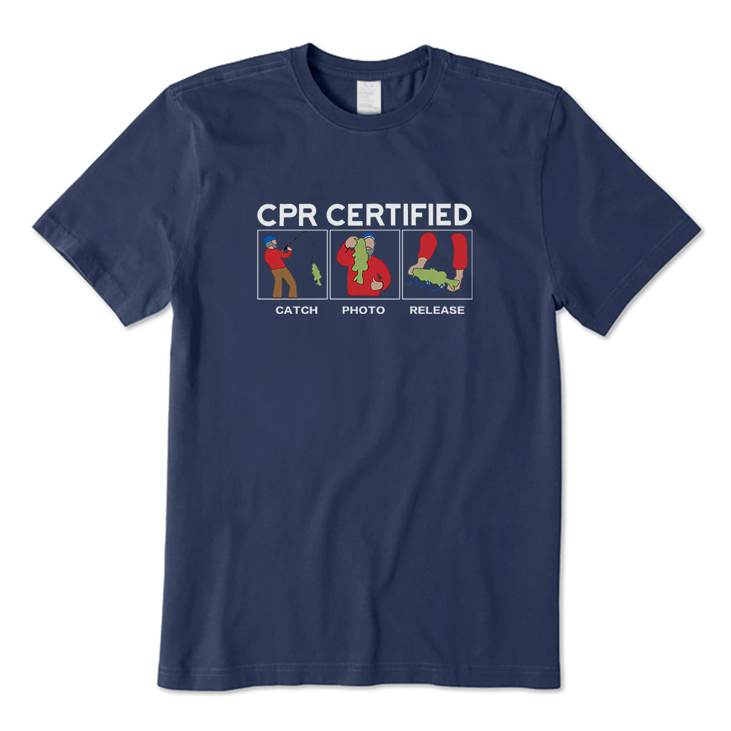 I Know Cpr Catch Photo Release T-Shirt
