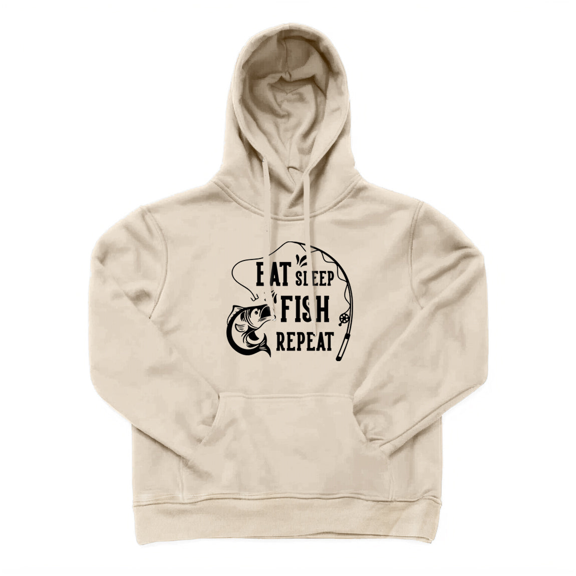 Eat Sleep Fish Repeat Hoodie