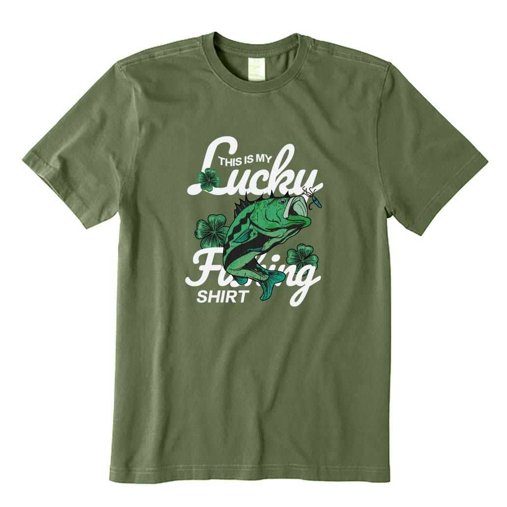 This Is My Lucky Fishing Shirt T-Shirt