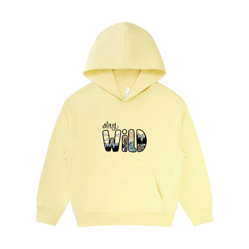 Stay Wild Kid's Hoodie