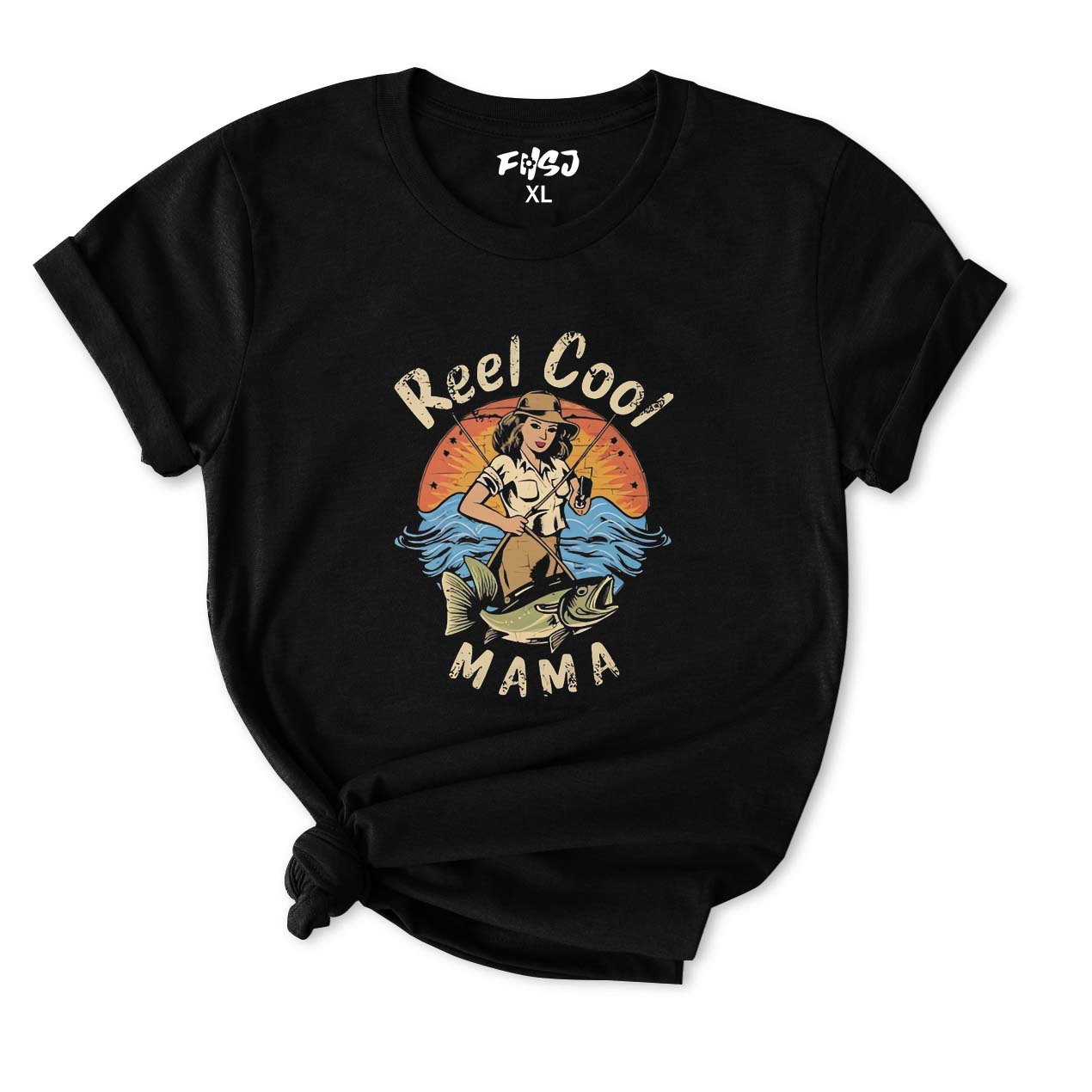 Reel Cool Mama T-Shirt for Women