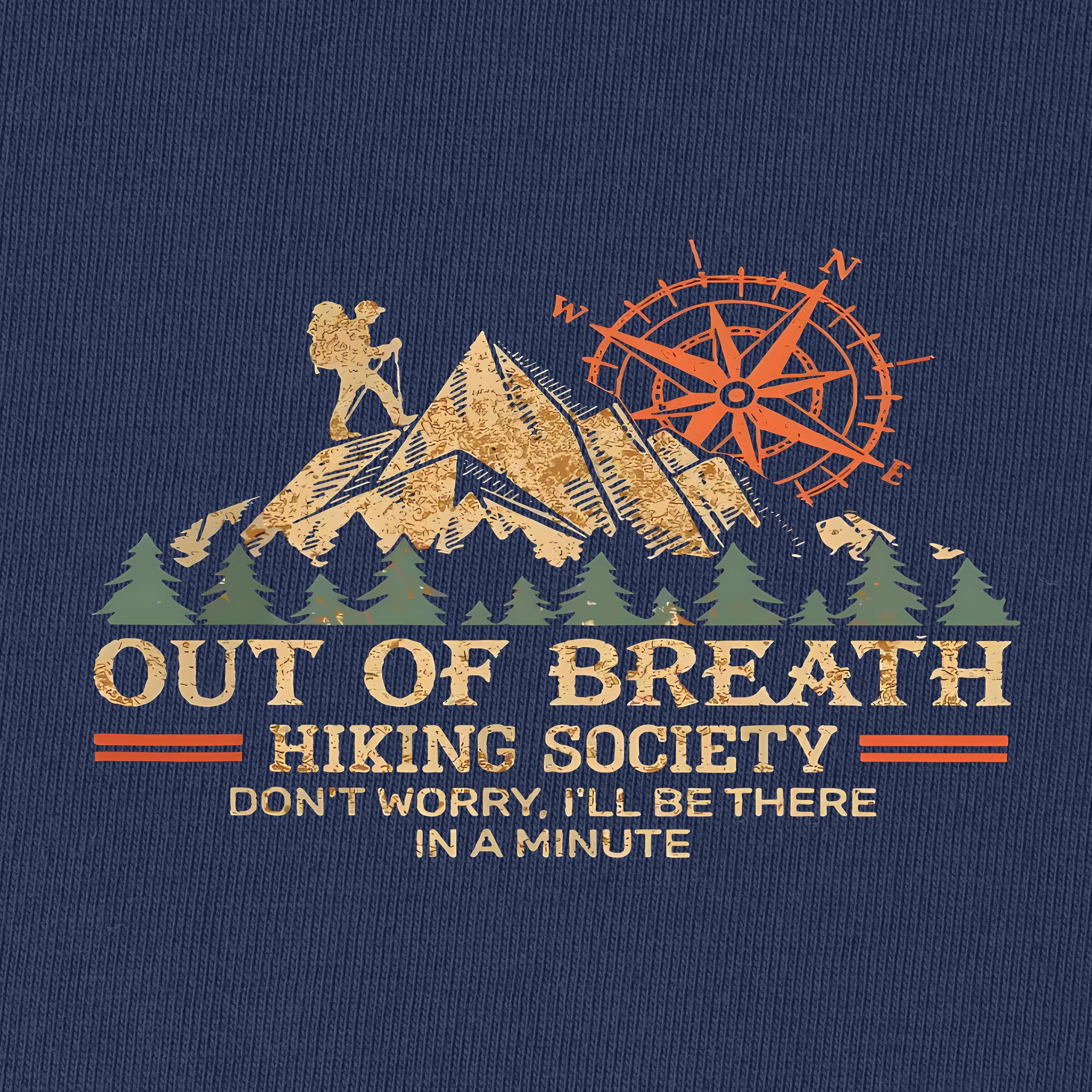 Out Of Breath Hiking T-Shirt