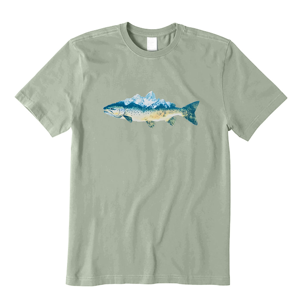 Iceberg Trout Fishing T-Shirt