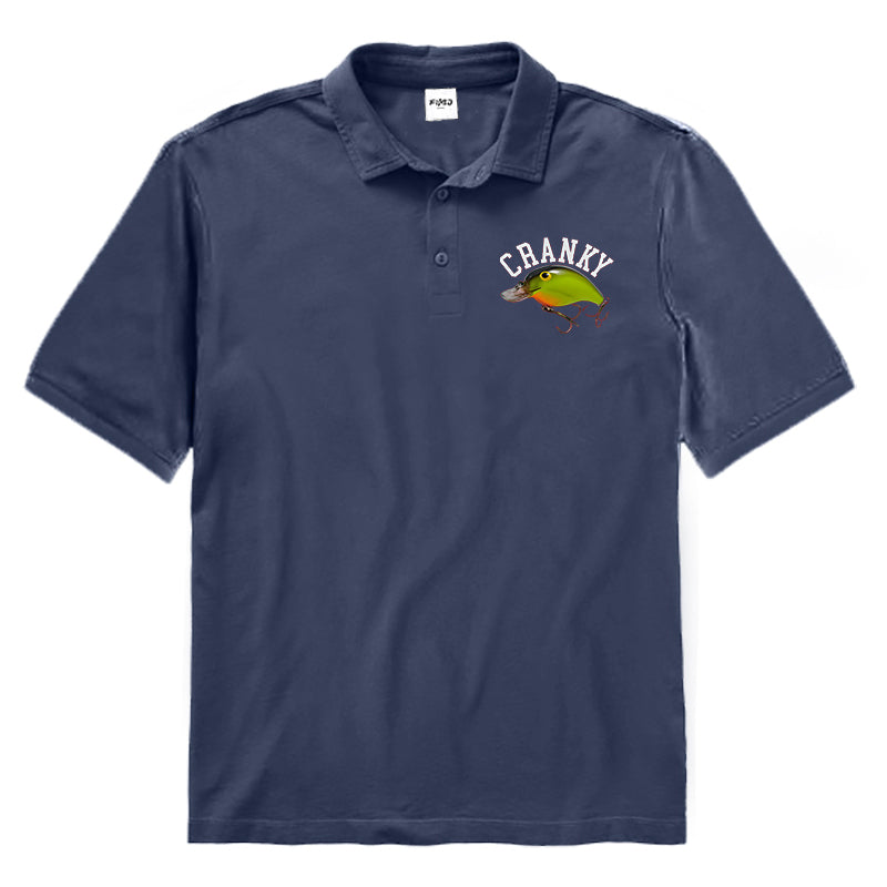 Cranky Crankbait Polo Shirt