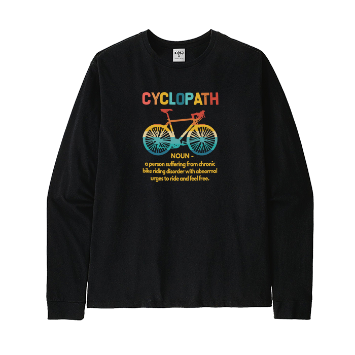 Funny Cycling Long Sleeve T-Shirt