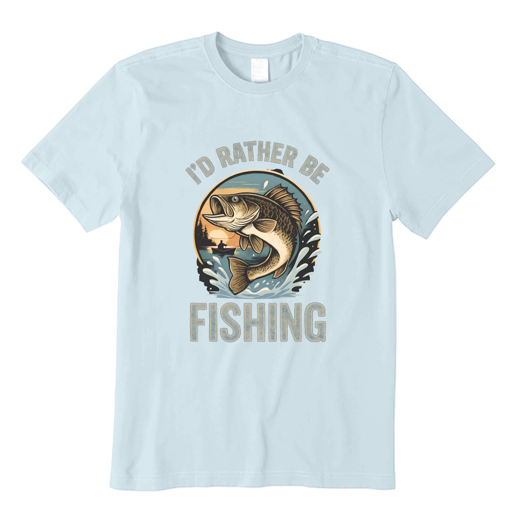 I'd Rather Be Fishing T-shirt