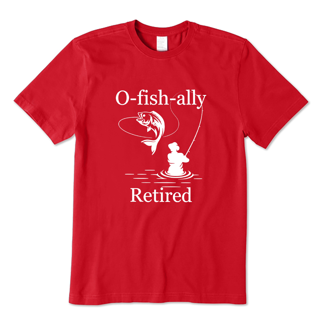 Fly Fishing O Fish Ally Retired T-shirt