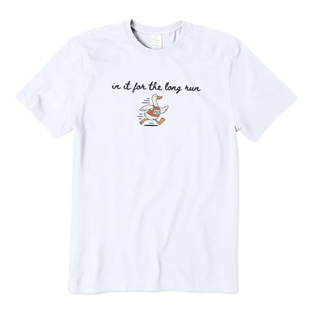 Funny Goose Marathon Runner T-Shirt