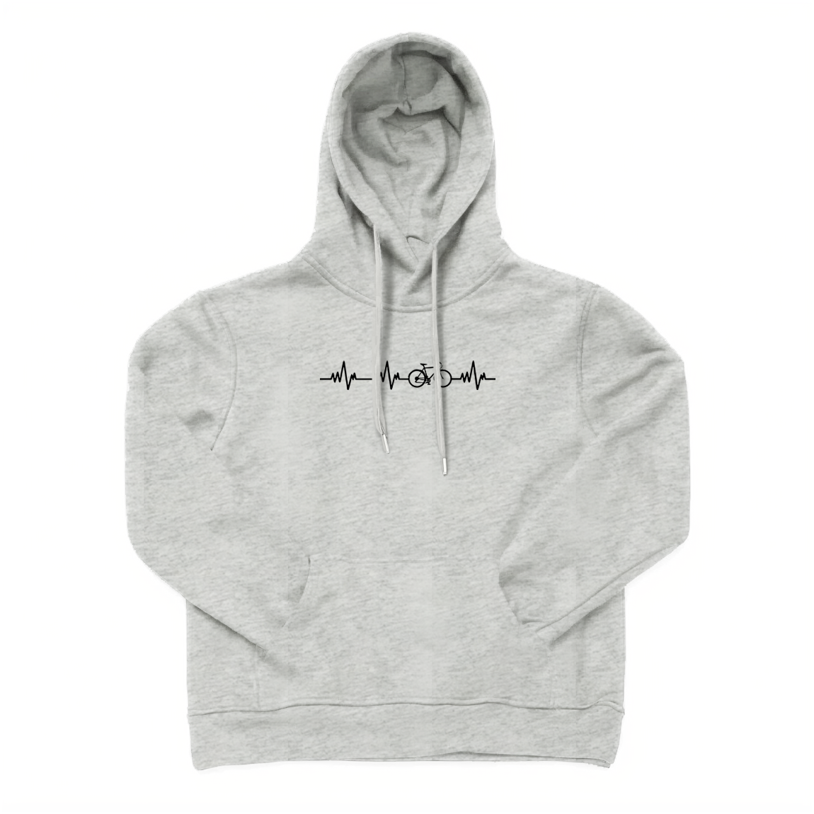 Bike Heartbeat Hoodie