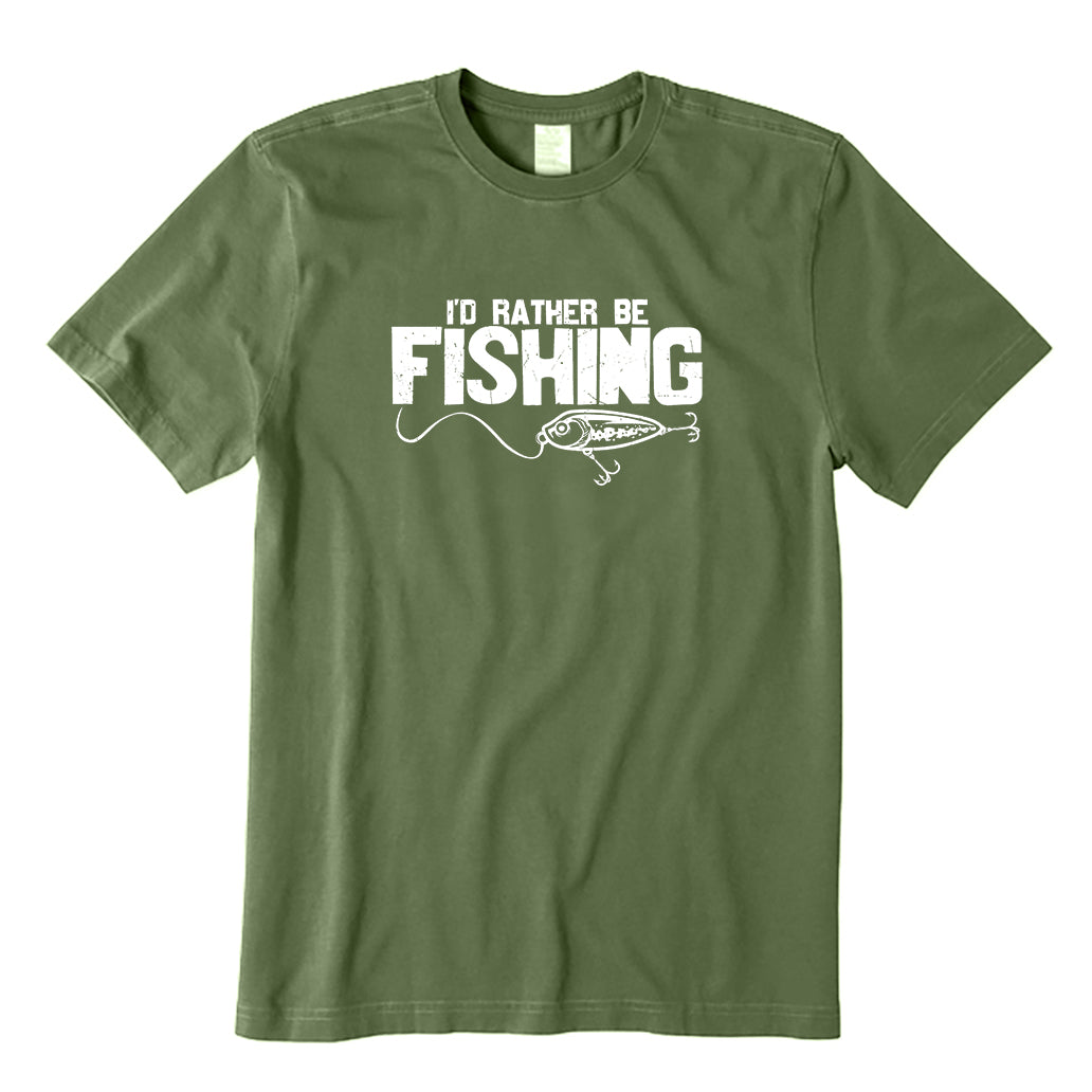 I'd Rather Be Fishing T-Shirt