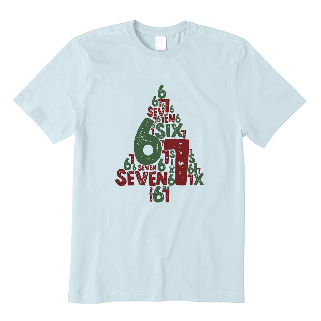 Six Seven Christmas Tree T-Shirt