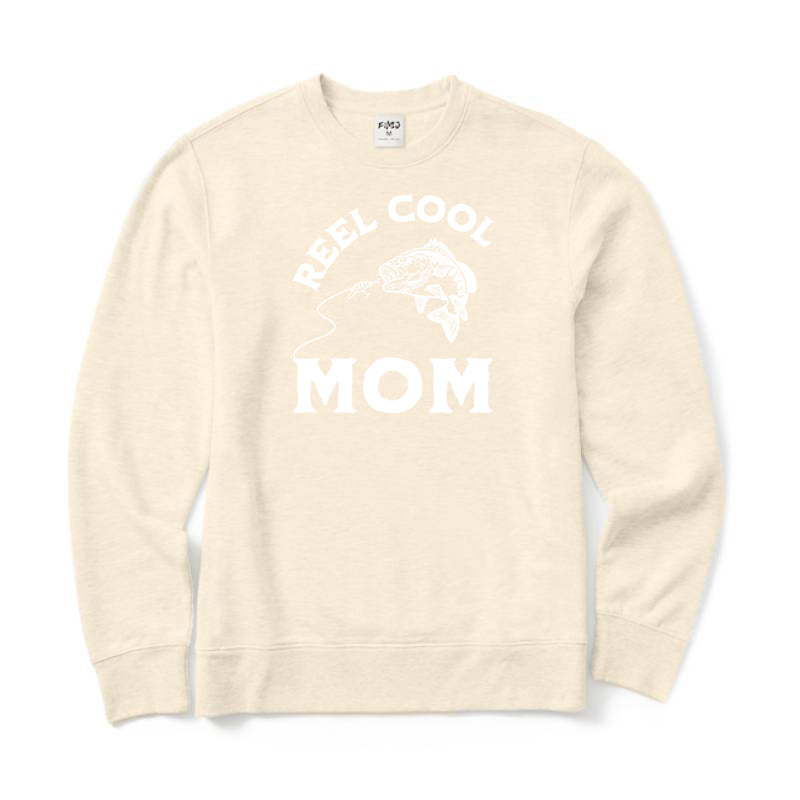 Reel Cool Mom Crewneck Sweatshirt