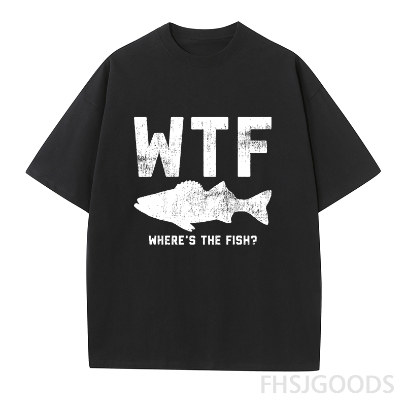 WTF Where's The Fish Unisex T-Shirt