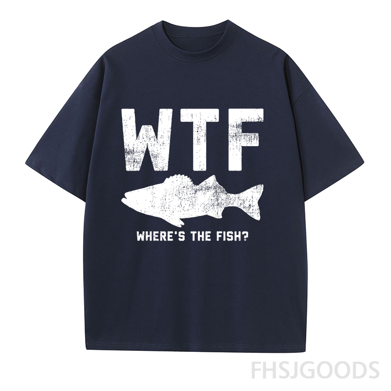 WTF Where's The Fish Unisex T-Shirt