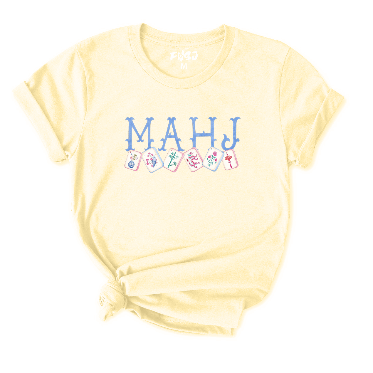 Mahjong MAHJ Floral T-Shirt for Women
