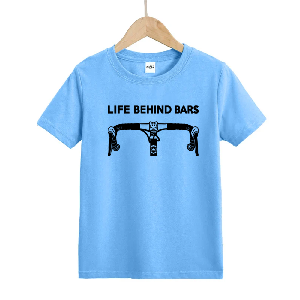 Life Behind Bars Cycling Kids T-Shirt