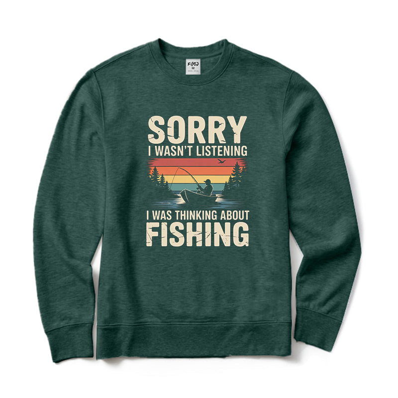 Cool Fishing Crewneck Sweatshirt