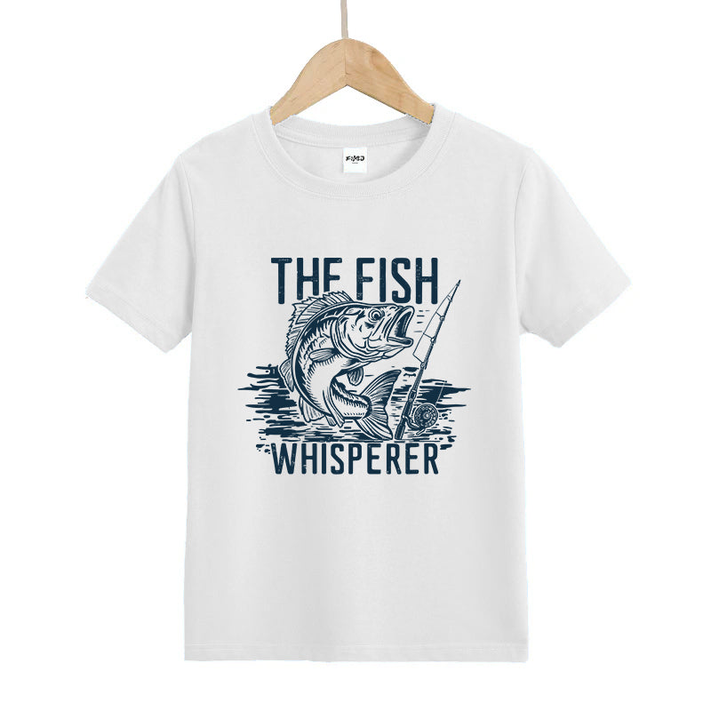 The Fish Whisperer Kids T-Shirt