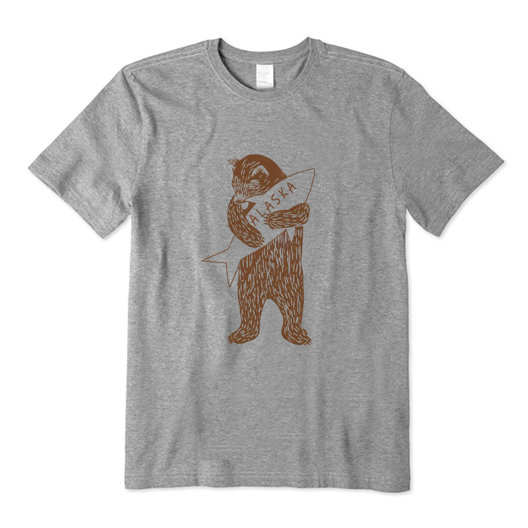 Alaska Bear Fishing T-Shirt