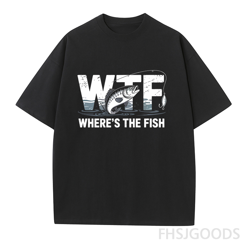 WTF Where's The Fish Unisex T-Shirt
