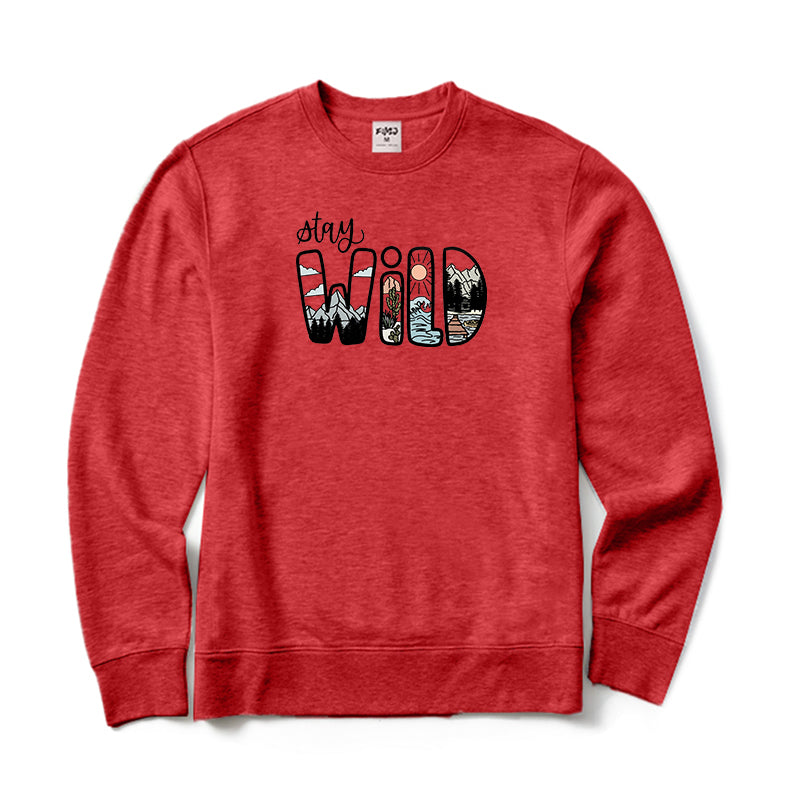 Stay Wild Crewneck Sweatshirt