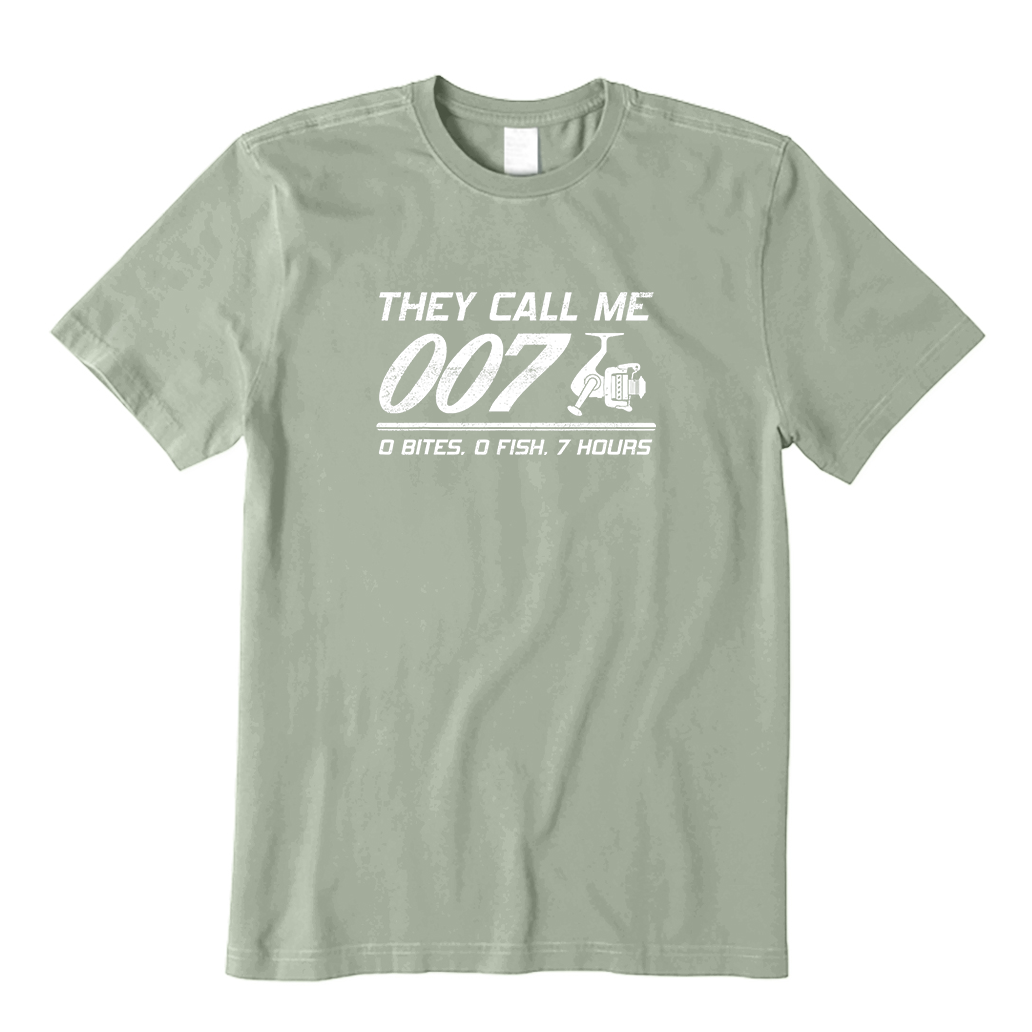They Call Me 007 Fishing T-Shirt