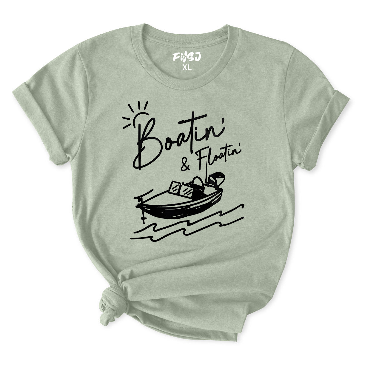Boatin and Floatin T-Shirt for Women
