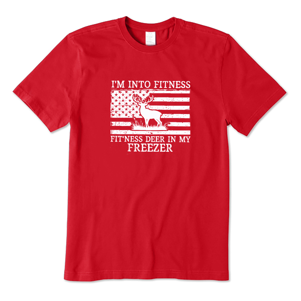 I'm Into Fitness Fitness Deer in My Freezer T-Shirt
