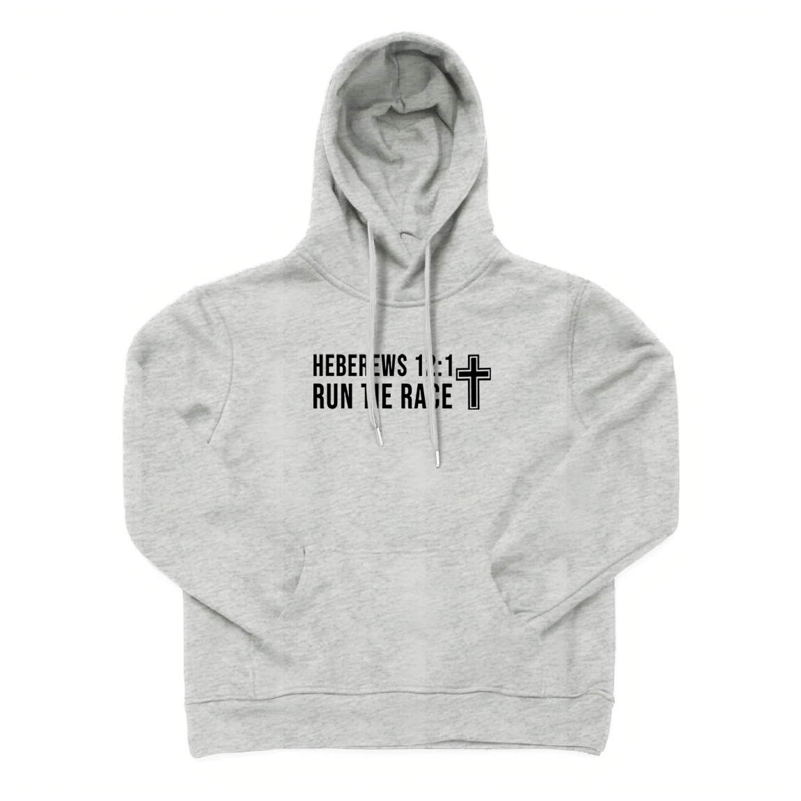 Run The Race Hebrews 12:1 Hoodie