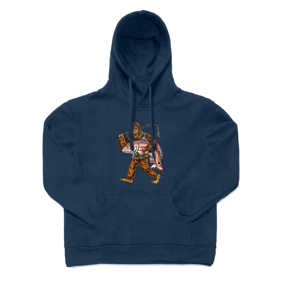 Bigfoot Fisherman Hoodie