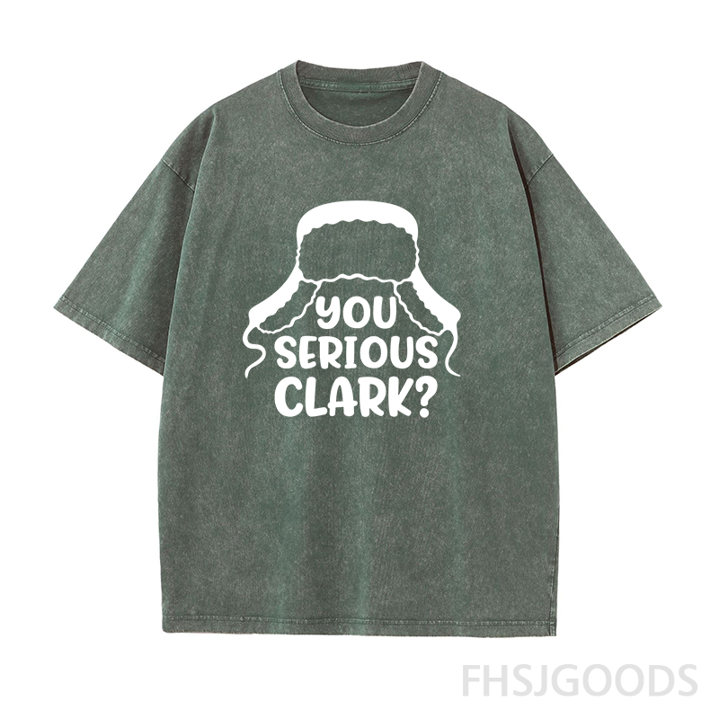 You Serious Clark Unisex Distressed T-Shirt