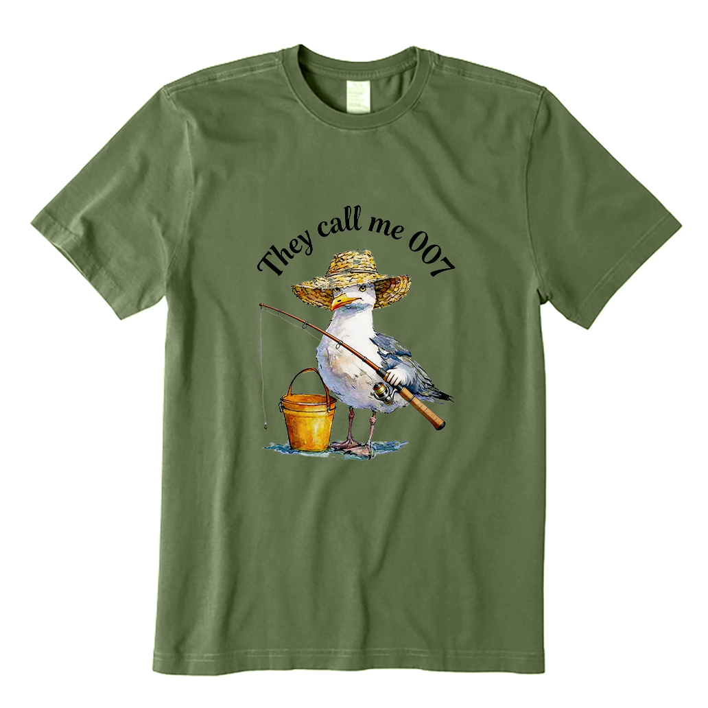 007 Seagull Fishing T-shirt