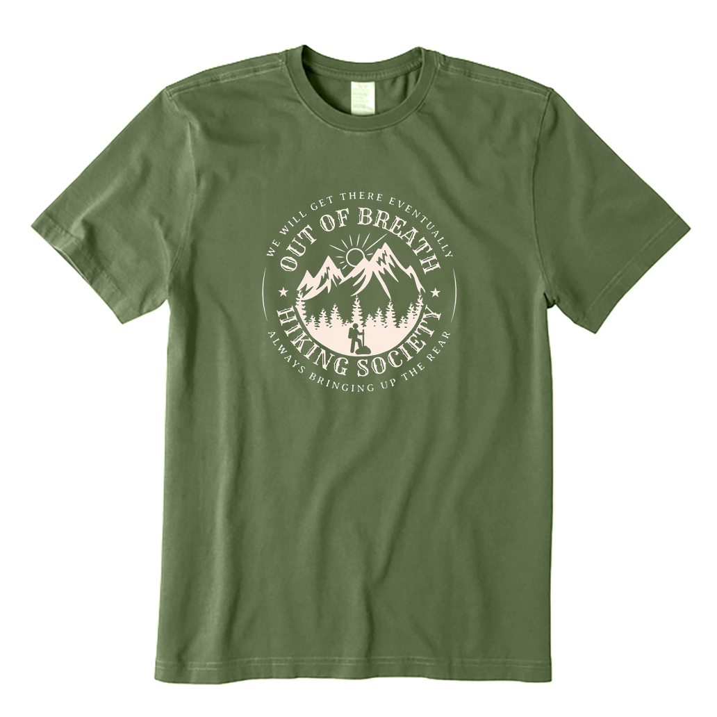 Out of Breath Hiking Society T-Shirt