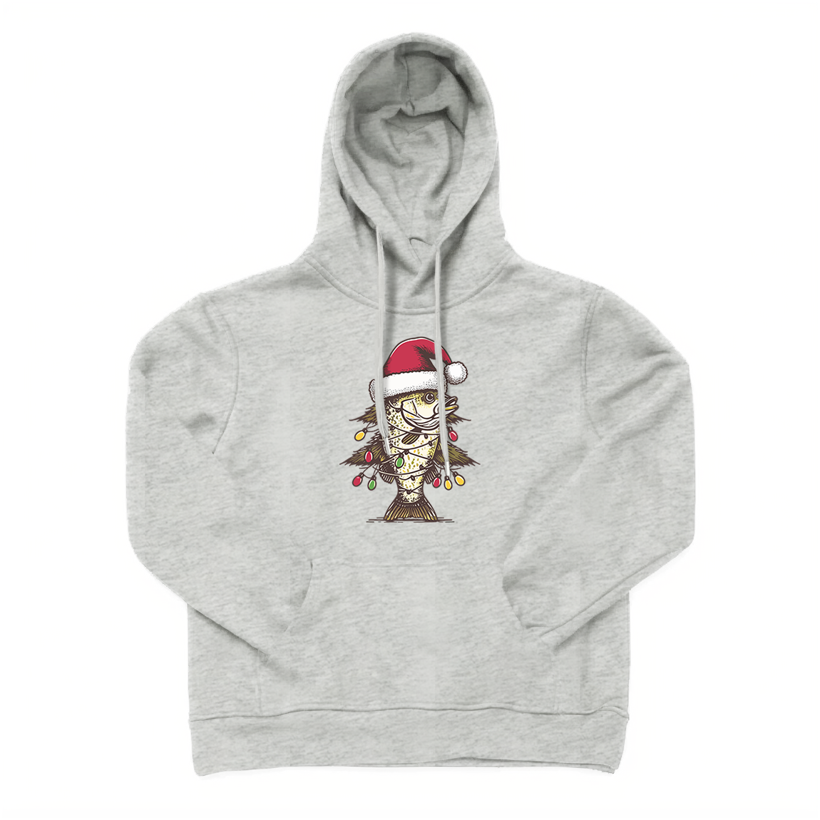 Crappie Fishing Christmas Hoodie